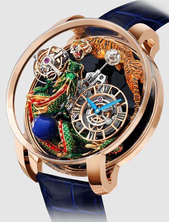 Review Jacob & Co ASTRONOMIA ART TIGER & DRAGON AT114.40.AA.UA.A Replica watch